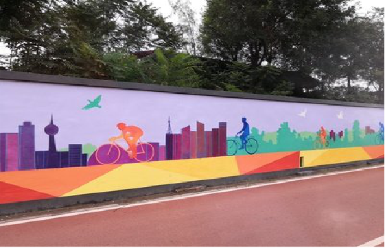 桐乡墙体彩绘-围墙