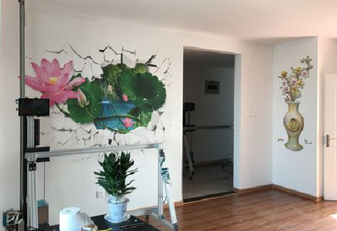 桐乡墙体彩绘相比墙纸的优势。