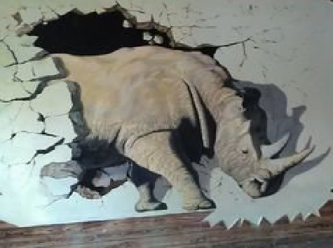 桐乡在墙绘中，如何绘制3D效果？