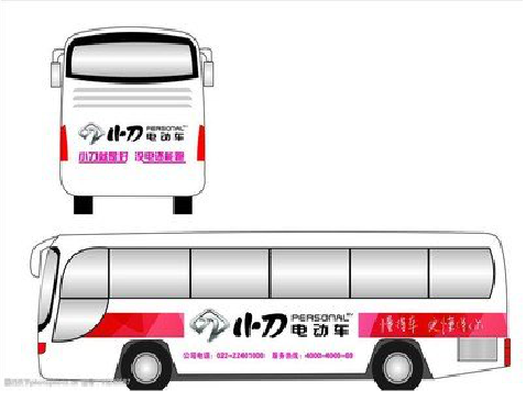 桐乡公交车身贴如何完美贴合？